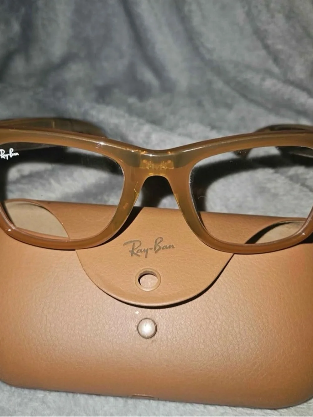 Ray-Ban Meta Transition Lenses Brown Frame EyeGlasses